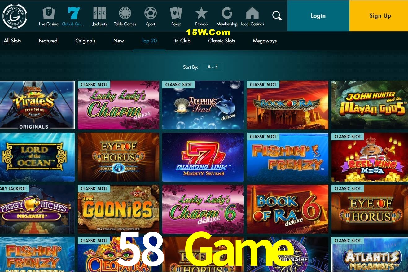 Welcome Bonus 58 Game